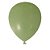 Balão Happy Day Verde Eucalipto 16" Bexiga Decoração 10unid - Imagem 1