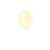 Balão Pic Pic Liso Marfim 5" Bexiga Decoração 50unid - Imagem 1