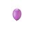 Balão Pic Pic Liso Lilás Orquidea 5" Bexiga Decoração 50unid - Imagem 2