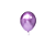 Balão Pic Pic 5" Platino Violeta 25un Redondo Bexiga Decoração - Imagem 1