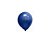Balão Cromado Azul 5" Art-Latex Bexiga 25uni Decoração - Imagem 2
