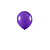 Balão Art-Latex 5" Redondo Roxo Bexiga Decoração 25unid - Imagem 1