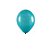 Balão Art-Latex 9" Azul Turquesa Bexiga Redondo Decoração 50un - Imagem 1