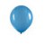 Balão Art-Latex 9" Azul Celeste Bexiga Redondo Decoração 50un - Imagem 2