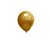 Balão Cromado Ouro 9" Art-Latex Bexiga 25uni Decoração - Imagem 3