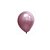 Balão Cromado Rosa 9" Art-Latex Bexiga 25uni Decoração - Imagem 1