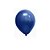 Balão Cromado Azul 12" Art-Latex Bexiga 24uni Decoração - Imagem 1