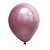 Balão Cromado Rosa 16" Art-Latex Bexiga 12uni Decoração - Imagem 1