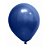 Balão Cromado Azul 16" Art-Latex Bexiga 12uni Decoração - Imagem 1