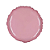 Balão Redondo 20" 50cm Rosa Baby  Metalizado Decoração - Imagem 1