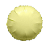 Balão Redondo 20" 50cm Amarelo Baby Metalizado Decoração - Imagem 1
