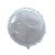 Balão Redondo 18" 45cm Prata Hologlitter Metalizado - Imagem 7