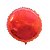 Balão Redondo 18" 45cm Vermelho Hologlitter Metalizado - Imagem 3