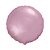 Balão Redondo 20" 50cm Cromado Rosa Pastel Metalizado - Imagem 3