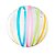 Balão Bolha 20" 50,8cm Transparente Listras Coloridas Horizontais - Imagem 6