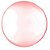 Balão Bolha Bubble 24" 60cm Transparente Vermelho Cromus - Imagem 1