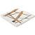 Guardanapo Riscos Rose Gold Papel Folha Dupla 20 fls 33x33 - Imagem 1
