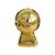 Troféu Bola Dourado De Plástico Decorativo Futebol - Imagem 27