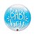 Balão Bubble Baby Boy 22" 56cm Festa Decoração Qualatex - Imagem 3