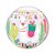 Balão Bubble Happy Birthday Lhama 22" 56cm Festa Qualatex - Imagem 4