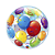 Balão Bubble Com Balões Coloridos 22" 56cm Decoração - Imagem 1