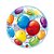 Balão Bubble Com Balões Coloridos 22" 56cm Decoração - Imagem 1