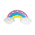 Arco Íris Plástico De Led Candy Color Decorativo Iluminação - Imagem 2