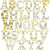 Letra Led T Plástico Branco 16Cm Luz Amarela Decorativo - Imagem 76