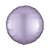 Balão Redondo Cromado Lilás Pastel 20" 50cm Metalizado - Imagem 2