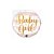 Balão Baby Girl Dourado 18" 46cm Metalizado Decoração - Imagem 1