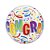 Balão Bubble Congrat Colorido 22" 56cm Festa Qualatex - Imagem 2