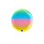 Balão Metalizado Globe Colorido 15" 38cm Decorativo - Imagem 1