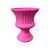 Vaso Espanha Pequeno Cerâmica Pink Fosco Decorativo Flores - Imagem 1