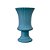Vaso Espanha Grande Cerâmica Azul Céu Fosco Decorativa Flor - Imagem 2