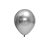 Balão Cromado Prata Látex Fest Ball Maxxi Chrome 12" 25un - Imagem 1