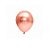 Balão Cromado Rose Gold Látex Fest Ball Maxxi Chrome 9" 25un - Imagem 1