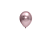 Balão Cromado Rosa Látex Fest Ball Maxxi Chrome 5" 25un - Imagem 1