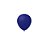 Balão Liso Azul Escuro 5" Látex Fest Ball Imperial 50un - Imagem 1