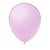 Balão Liso Rosa 16"  Linha Candy Pic Pic Látex Redondo 12un - Imagem 2