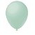 Balão Liso Verde 16"  Linha Candy Pic Pic Látex Redondo 12un - Imagem 1