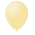 Balão Liso Amarelo 16"  Linha Candy Pic Pic Látex Redondo 12un - Imagem 1