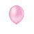 Balão Pic Pic 09" Rosa Bebê Liso 50un Bexiga Decoração - Imagem 2