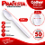 Colher Master Descartável Plástico Branco Refeições 50un - Imagem 2
