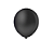 Balão Pic Pic Liso Preto 12" Bexiga Decoração 12unid - Imagem 2