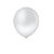 Balão Pic Pic Liso Branco 12" Bexiga Decoração 12unid - Imagem 2