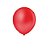 Balão Pic Pic Liso Vermelho 12" Bexiga Decoração 12unid - Imagem 1