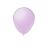 Balão Liso Rosa 9"  Linha Candy Pic Pic Látex Redondo 50un - Imagem 1