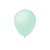 Balão Liso Verde 9"  Linha Candy Pic Pic Látex Redondo 50un - Imagem 2