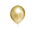 Balão Pic Pic 9" Platino Ouro 25un Redondo Bexiga Decoração - Imagem 1