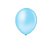 Balão Pic Pic 9" Azul Claro Liso 50un  Bexiga Decoração - Imagem 5